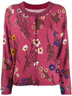 Twin-Set floral print cardigan