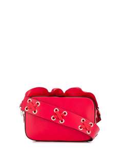 Red Valentino RED(V) frill detail shoulder bag