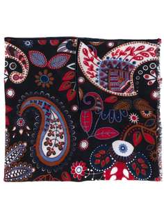 Altea textured paisley patterned scarf