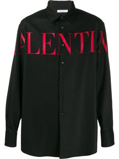 Valentino Valentino print buttoned shirt