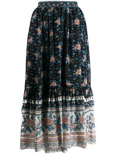 Ulla Johnson юбка с цветочным принтом