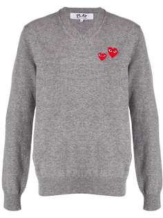 Comme Des Garçons Play heart patch jumper