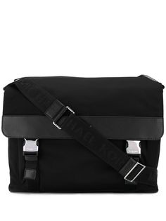 Michael Kors double buckle messenger bag