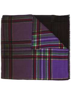 Altea gradient plaid print scarf