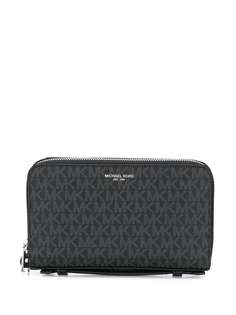 Michael Kors Collection logo print wallet