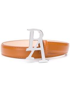 Palm Angels branded buckle belt