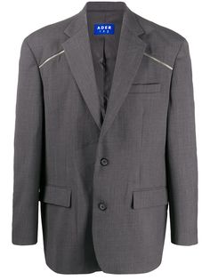Ader Error side-zip detail blazer