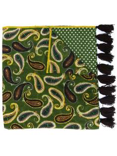 Altea paisley polka dot patterned scarf