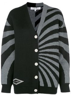 Proenza Schouler PSWL two-toned V-neck cardigan