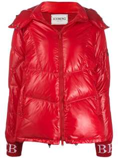 Iceberg hooded puffer jacket