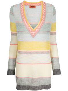 Missoni deep v-neck jumper