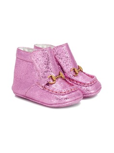 Gucci Kids glitter ankle boots