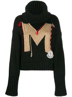 Moncler monogram knitted jumper