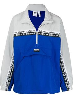 adidas colour blocked wind breaker
