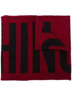 Moschino monogram logo scarf