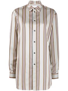 Jil Sander striped long shirt