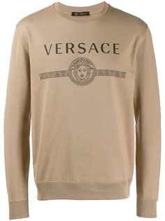 Versace толстовка с логотипом