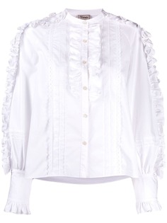 Temperley London Jade folded-ruffle shirt