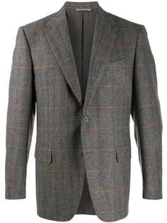 Canali fitted single-breasted blazer