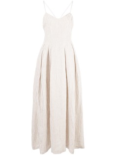 Mara Hoffman Lauren striped flared dress