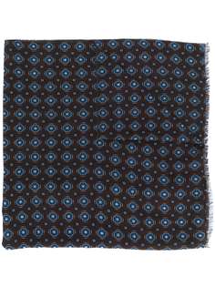 Altea floral patterned fine knit scarf