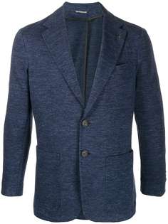Canali fitted single-breasted blazer