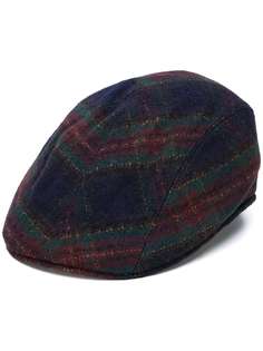 Altea tartan pattern textured hat