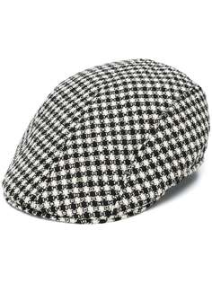 Altea textured gingham patterned hat