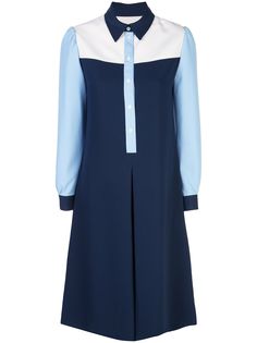 A.P.C. colour-block shirt dress
