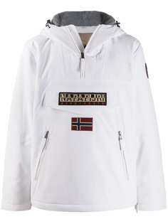 NAPAPIJRI logo padded hoodie