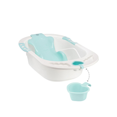 Ванночка с анатомической горкой Happy Baby BATH COMFORT Aquamarine