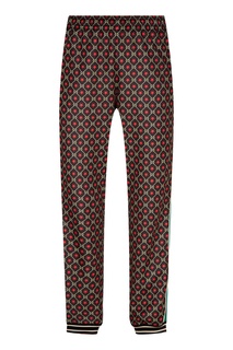 Брюки с узором Gucci Man