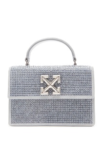 Серая сумка с кристаллами Jitney 1.4 Off White