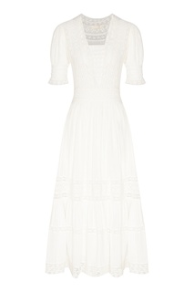 Белое платье Ayla Love Shack Fancy