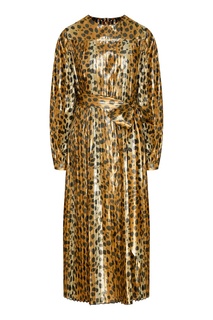 Блестящее платье с леопардовым принтом The Marc Jacobs