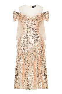 Сетчатое платье с пайетками Simone Rocha