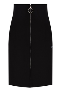 Короткая юбка на молнии Off White