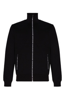 Черная толстовка на молнии Calvin Klein