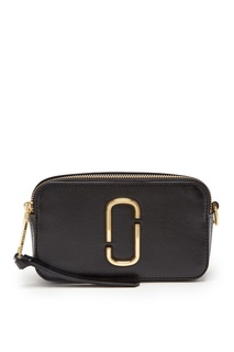Компактная черная сумка Logo Strap Snapshot The Marc Jacobs