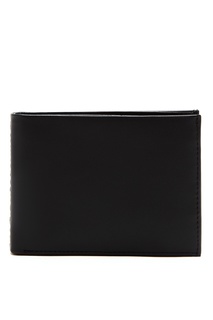 Черный кошелек из матовой кожи Calvin Klein
