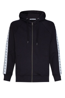 Черная толстовка с капюшоном Calvin Klein