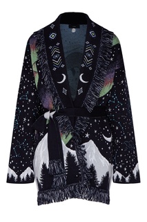 Кардиган с жаккардовым мотивом Circle of Life Alanui