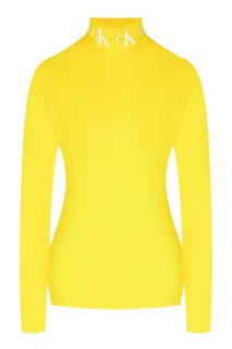 Ярко-желтая водолазка Calvin Klein
