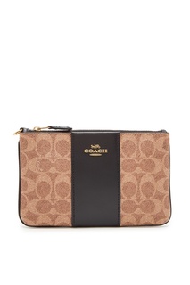 Клатч из канваса Signature и кожи Coach