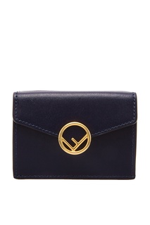 Синий кошелек Fendi