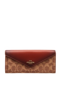 Кошелек с комбинированным дизайном Coach