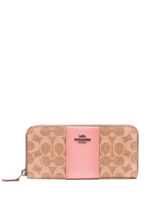 Кошелек из канваса и кожи Coach