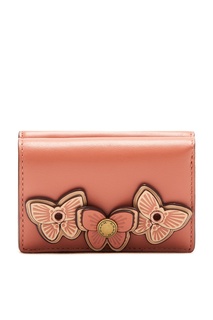 Кошелек с декором в виде бабочек Coach