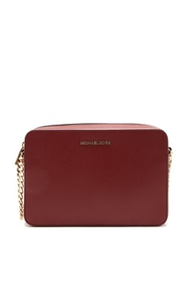 Бордовая сумка Jet Set Michael Michael Kors