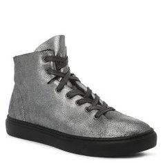 Кеды OFFICINE CREATIVE LEGGERA/102 темно-серебряный